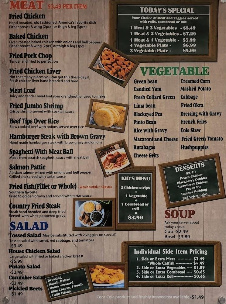 BJ Buffet Conyers Menu image 3